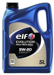 Моторна олива ELF EVOLUTION FULL-TECH FEX 5W-20, 5 літрів
