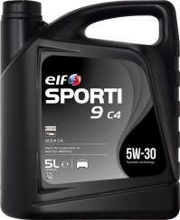 Моторна олива ELF SPORTI 9 C4 5W-30, 5 літрів