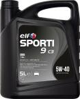 Моторна олива ELF SPORTI 9 C3 5W-40, 5 літрів Моторна олива ELF SPORTI 9 C3 5W-40, 5 літрів