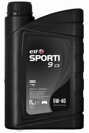 Моторное масло ELF SPORTI 9 C3 5W-40, 1 литр