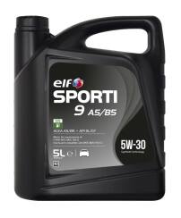 Моторна олива ELF SPORTI 9 A5/B5 5W-30, 5 літрів