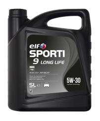 Моторна олива ELF SPORTI 9 LONG LIFE 5W-30, 5 літрів