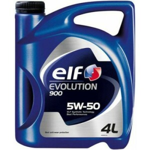 Моторна олива ELF EVOLUTION 900 5W-50, 4 літри