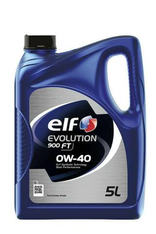 Моторное масло ELF EVOLUTION 900 FT 0W-40, 5 литров
