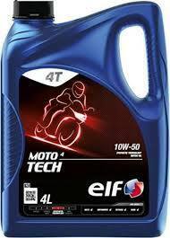 Моторна олива ELF MOTO 4 TECH 10W-50, 4 літри
