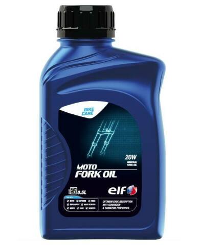 Вилочное масло ELF MOTO FORK OIL 20W, 0,5 литра