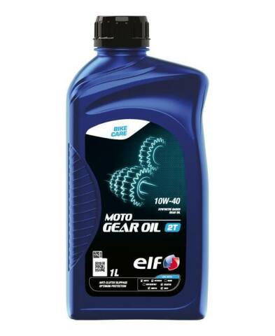 Трансмиссионная жидкость ELF MOTO GEAR OIL 10W-40, 1 литр