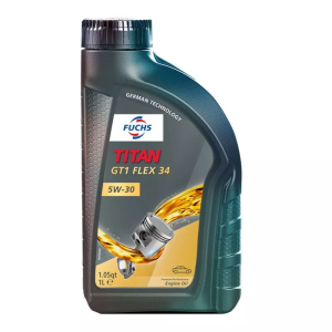 Моторное масло FUCHS TITAN GT1 FLEX 34 5W-30, 5 литров