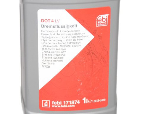 Тормозная жидкость DOT4 LV (1л)