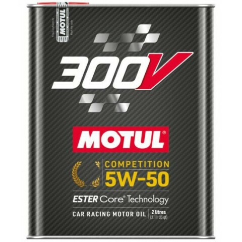 Моторное масло MOTUL 300V Competition 5W-50, 2 литра