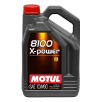 Моторна олива Motul 8100 X-Power 10W-60, 4 літри