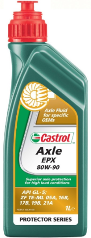 Трансмиссионное масло CASTROL Axle EPX GL-5 80W-90, 1 литр