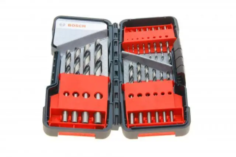 Набір свердл HSS PointTeQ ToughBox (1-10mm/крок 0.5mm) К-кт 18 шт.