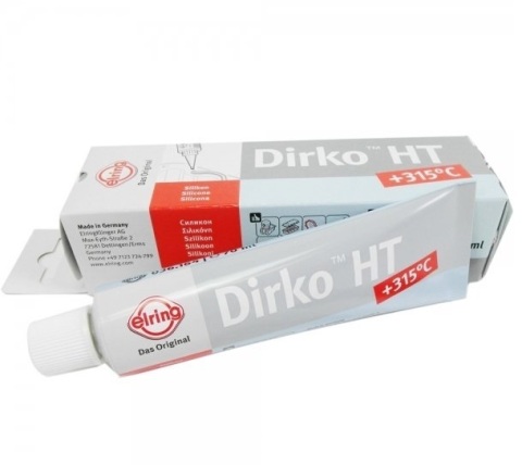 Герметик Dirko HT (-60°C +315°C) 70мл (сірий)