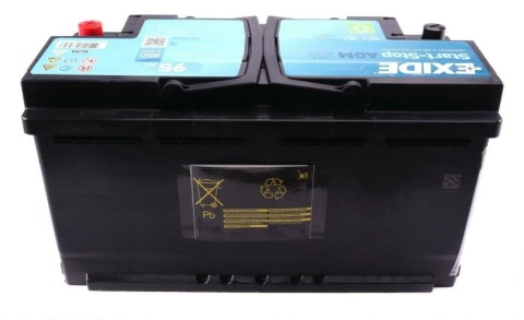 Акумуляторна батарея 95Ah/850A (353x175x190/+R/B13) (Start-Stop AGM) (аналог EK960)