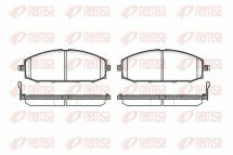 Тормозные колодки дисковые Nissan Patrol GR II 2.8 TD 97–