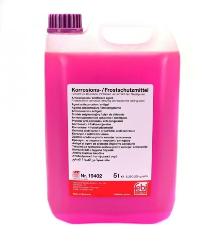 Антифриз (фіолетовий) G12 Plus (5L) (MB325.3)