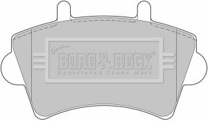 BBP1746 BORG & BECK - Тормозные колодки для дисков