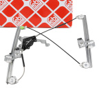 Склопідіймач (передній) Skoda Octavia 96-05 (L) (електро) (без моторчика)