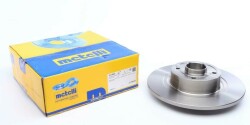 Диск тормозной (задний) Renault Scenic II/Megane II 03-10 (270х10) (+ABS) (с подшипником) (полный) Диск тормозной (задний) Renault Scenic II/Megane II 03-10 (270х10) (+ABS) (с подшипником) (полный)