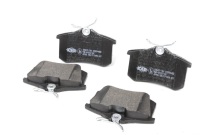 Колодки гальмівні (задні) Citroen C3-C8/Skoda Octavia 01-/Renault Megane 08-/VW Golf 91-14/Polo 96-