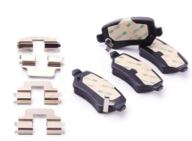 Колодки гальмівні (задні) Opel Combo 01- (з датчиком)