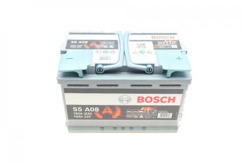 Акумуляторна батарея 70Ah/760A (278x175x190/+R/B13) (Start-Stop AGM)