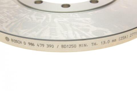 Диск тормозной (задний) Ford Transit 2.2-3.2 D 2.3 i 06-14 (280х16)(полный)