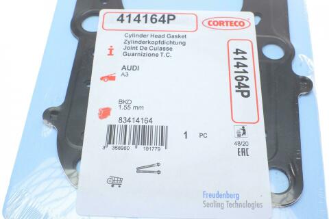 Прокладка ГБЦ VW/Audi/Seat/Skoda 2.0TDI/GTD 03- (1.55mm)