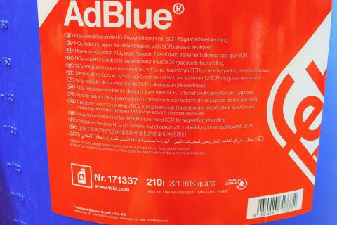 Рідина для нейтралізації відпрацьованих газів AdBlue (сечовина) (210L)