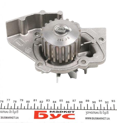 Комплект ГРМ + помпа Citroen Jumpy/Peugeot 306/Fiat Scudo 1.9D/Toyota Corolla 98-08(140x25.4)(PA747)