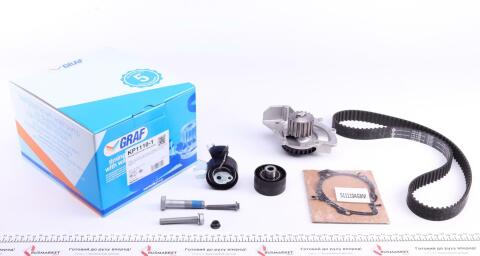 Комплект ГРМ + помпа Citroen/Peugeot 2.0 HDi/Ford 2.0TDCi/Fiat Scudo 2.0D 10- (116x25.4) (PA1110)