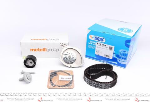 Комплект ГРМ + помпа Renault Kangoo/Megane/Scenic 1.5dCi 01-04/Nissan 1.5dCi 03-10 (123x27) (PA821) Комплект ГРМ + помпа Renault Kangoo/Megane/Scenic 1.5dCi 01-04/Nissan 1.5dCi 03-10 (123x27) (PA821)