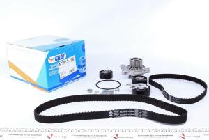 Комплект ГРМ + помпа VW LT/VW T4 2.5TDI 96-06 (122x21 / 81x26.5) (PA758) (3 ролика+2 ременя)