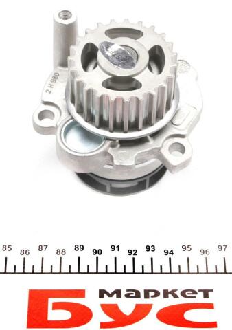 Помпа води Audi A3/A4/A6 2.0TFSI 04-13/Skoda Octavia 2.0RS 05-13/VW Golf 2.0R 07- (23z) (R/B) (8лоп)