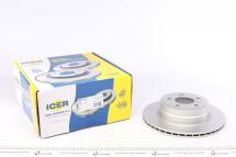 Диск гальмівний (задній) BMW X5 (E70) 06-13/X6 (E71/E72) 07-14 (320x20) (з покриттям) (вентильований)