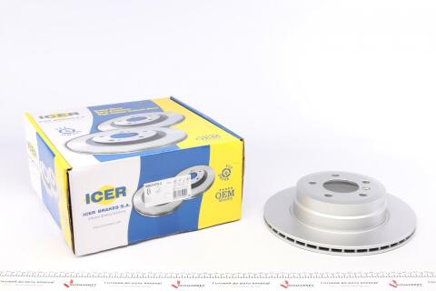 Диск гальмівний (задній) BMW X5 (E70) 06-13/X6 (E71/E72) 07-14 (320x20) (з покриттям) (вентильований) Диск гальмівний (задній) BMW X5 (E70) 06-13/X6 (E71/E72) 07-14 (320x20) (з покриттям) (вентильований)