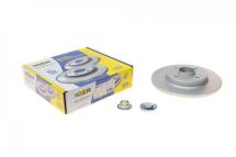 Диск гальмівний (задній) Citroen C4/Peugeot 308/3008/5008 06- (268х12)(+ABS)(з підш.)(з покр)(повний)