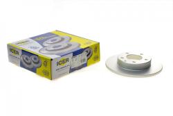 Диск тормозной (задний) Mazda 626 91-02/Premacy 99-05 (261x10) (с покрытием) (полный) Диск тормозной (задний) Mazda 626 91-02/Premacy 99-05 (261x10) (с покрытием) (полный)