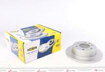 Диск гальмівний (задній) MB Sprinter 209-519CDI 06-/VW Crafter 06-16 (298x16) (з покриттям) (повний)