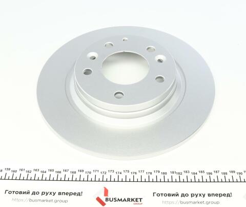 Диск гальмівний (задній) Mazda 6 02-13/626 V 98-02/323 F/S 01-04 (280x10) (з покриттям) (повний)