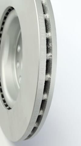 Диск тормозной (передний) Audi A3/Seat Leon/Skoda Octavia/VW Caddy/Golf 04- (280x22)(с покр.)(вент.) Диск тормозной (передний) Audi A3/Seat Leon/Skoda Octavia/VW Caddy/Golf 04- (280x22)(с покр.)(вент.)