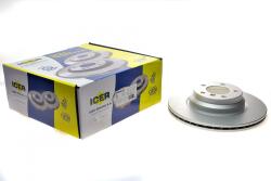 Диск тормозной (передний) BMW 1 (E81/82/88)/3 (E90-93) 04-13/X1 (E84) 09-15 (330x24)(с покр.)(вент.)
