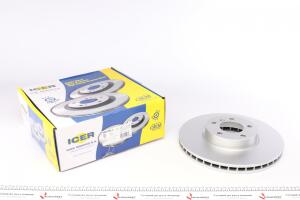 Диск гальмівний (передній) BMW X5 (E70) 06-13/X6 (E71/E72) 10-14 (332x30) (з покриттям) (вентил.)