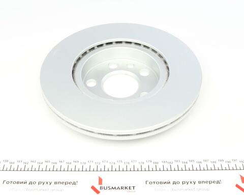 Диск тормозной (передний) Citroen Jumpy/Fiat Scudo/Peugeot Expert/806 95-06 (257x20) (с покр) (вент)