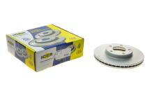 Диск гальмівний (передній) Mazda 3/5 04-/Iveco Daily 01-06 (278x25) (с покр.) (вентил.)