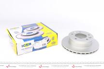 Диск гальмівний (передній) MB Sprinter (901-904) 208-416/VW LT 95-06 (276x22) (з покр.)(вентил.)