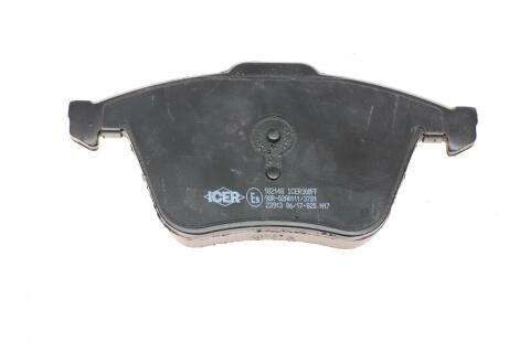 Колодки гальмівні (передні) Audi A3/TT/Seat Leon 03-15/VW Golf VI/Jetta VI/Scirocco III 08-14