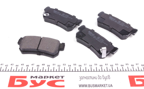 Колодки гальмівні (задні) SsangYong Rexton 02-/ Actyon 05- (Akebono)