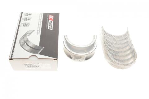 Вкладыши коренные BMW 3 (E46/E90)/5 (E39/E60) 98-11 M47/N47 (+0.25)